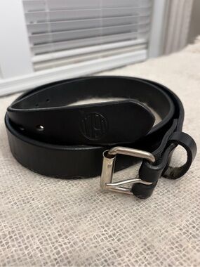 1791 Gunleather Gun Belt -01  Black  - Heavy Duty 14 oz. Leather Belt
